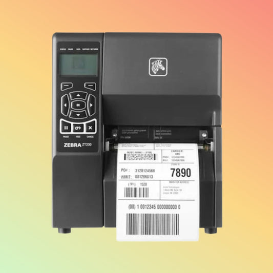 Zebra ZT-230 Industrial Thermal Transfer Tabletop Label Printer | 4 Inch | 203 dpi