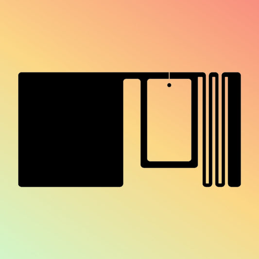 OSrfid RFID OS1835-U8 इनले-फ्लैग लेबल