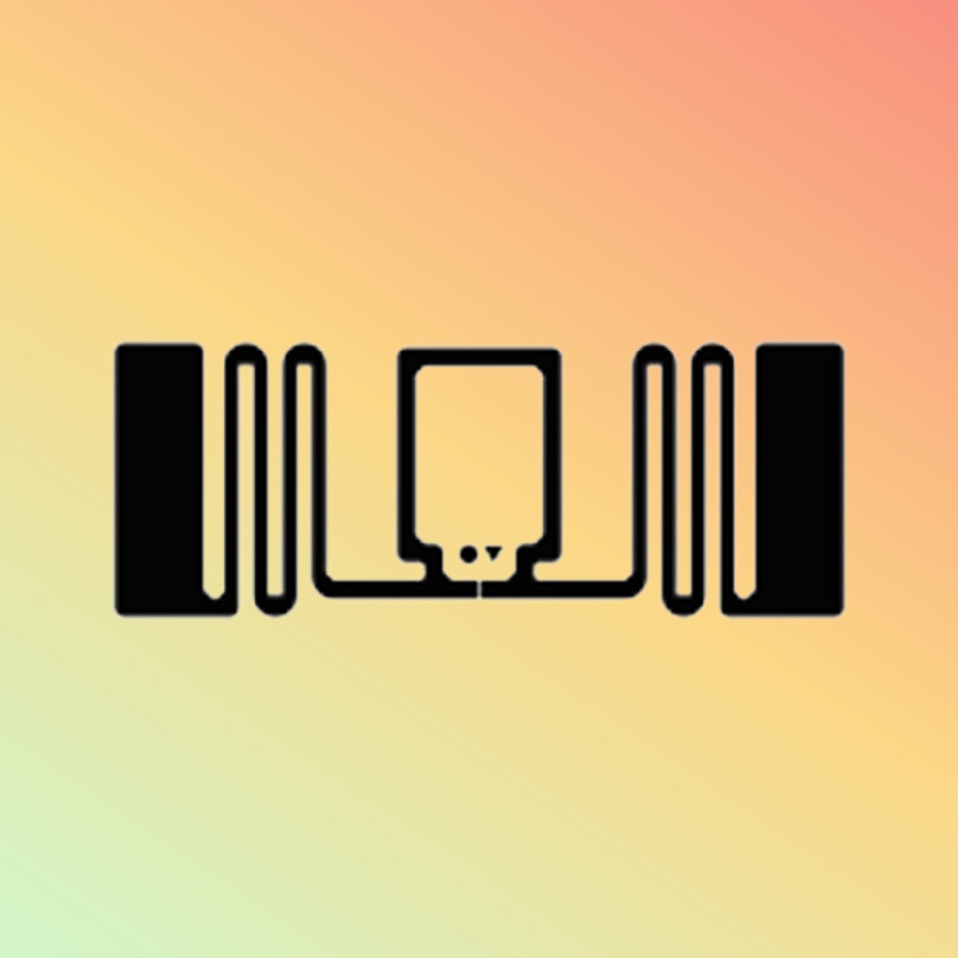 ODrfid RFID OS4015-U8 बुना लेबल