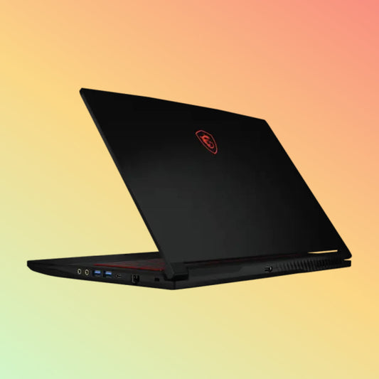 MSI THIN GF63 गेमिंग लैपटॉप - 12वीं पीढ़ी i5-12450H, 8GB, 512GB SSD, NVIDIA GeForce RTX 4050 6GB, 15.6" FHD