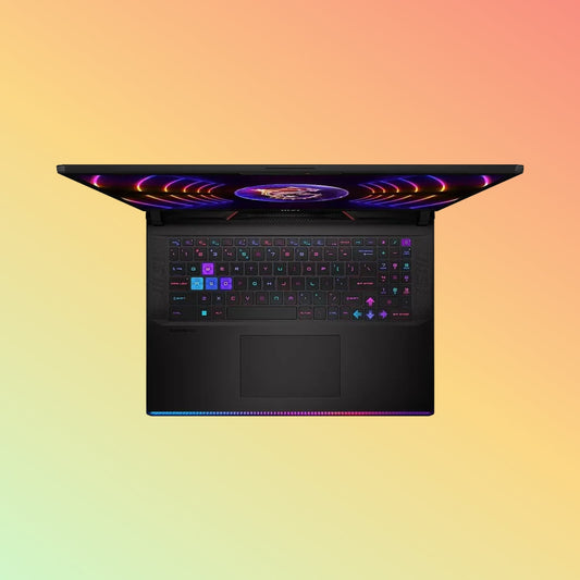 MSI RAIDER GE68HX 13VI-202US गेमिंग लैपटॉप - 13वीं पीढ़ी i9-13980HX, 32GB, 1TB SSD, NVIDIA GeForce RTX 4090 16GB, 16" QHD+