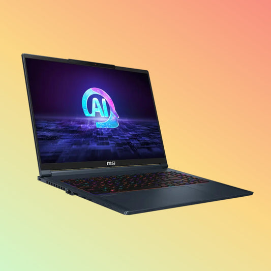 MSI STEALTH 16 AI स्टूडियो A1VGG-036US (2024) लैपटॉप - सीरीज 1 अल्ट्रा 9 185H, 64GB, 1TB SSD, NVIDIA GeForce RTX 4070, 16" QHD