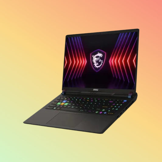 MSI टाइटन GT77HX गेमिंग लैपटॉप - 13वीं पीढ़ी i9-13980HX, 16GB, 2TB SSD, NVIDIA GeForce RTX 4090, 17.3" UHD