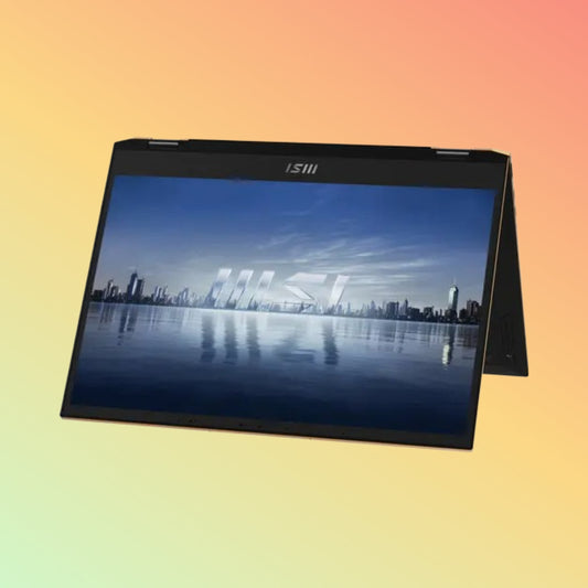 MSI SUMMIT E16 FLIP EVO A13MT लैपटॉप - 13वीं पीढ़ी i7-1360P vPro, 32GB, 1TB SSD, 16" WQXGA टच X360