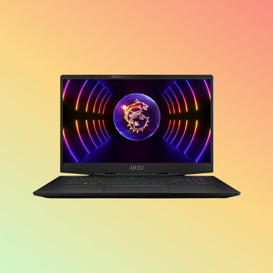 MSI STEALTH 17 स्टूडियो गेमिंग लैपटॉप - 13वीं पीढ़ी i9-13900H, 32GB, 1TB SSD, NVIDIA GeForce RTX 4080 12GB, 17.3" QHD