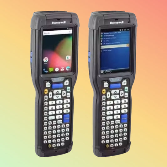 جهاز هانيويل CK75 المحمول باليد بشاشة 4 بوصات، يعمل بنظام أندرويد، مع كاميرا أحادية/ثنائية الأبعاد مقاومة للماء IP68