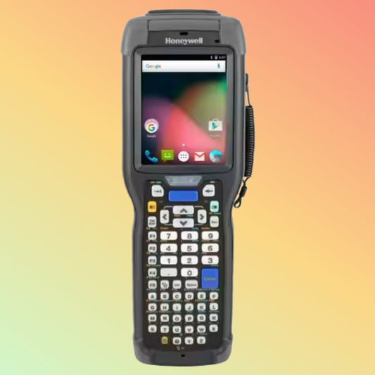 جهاز هانيويل CK75 المحمول باليد بشاشة 4 بوصات، يعمل بنظام أندرويد، مع كاميرا أحادية/ثنائية الأبعاد مقاومة للماء IP68