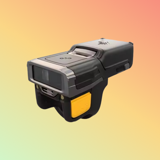 नया ज़ेबरा RS6100 वायरलेस बारकोड स्कैनर IP65 हल्का शक्तिशाली 2D पहनने योग्य स्कैनर एंड्रॉइड OS ROHS प्रमाणित स्कैनिंग के साथ