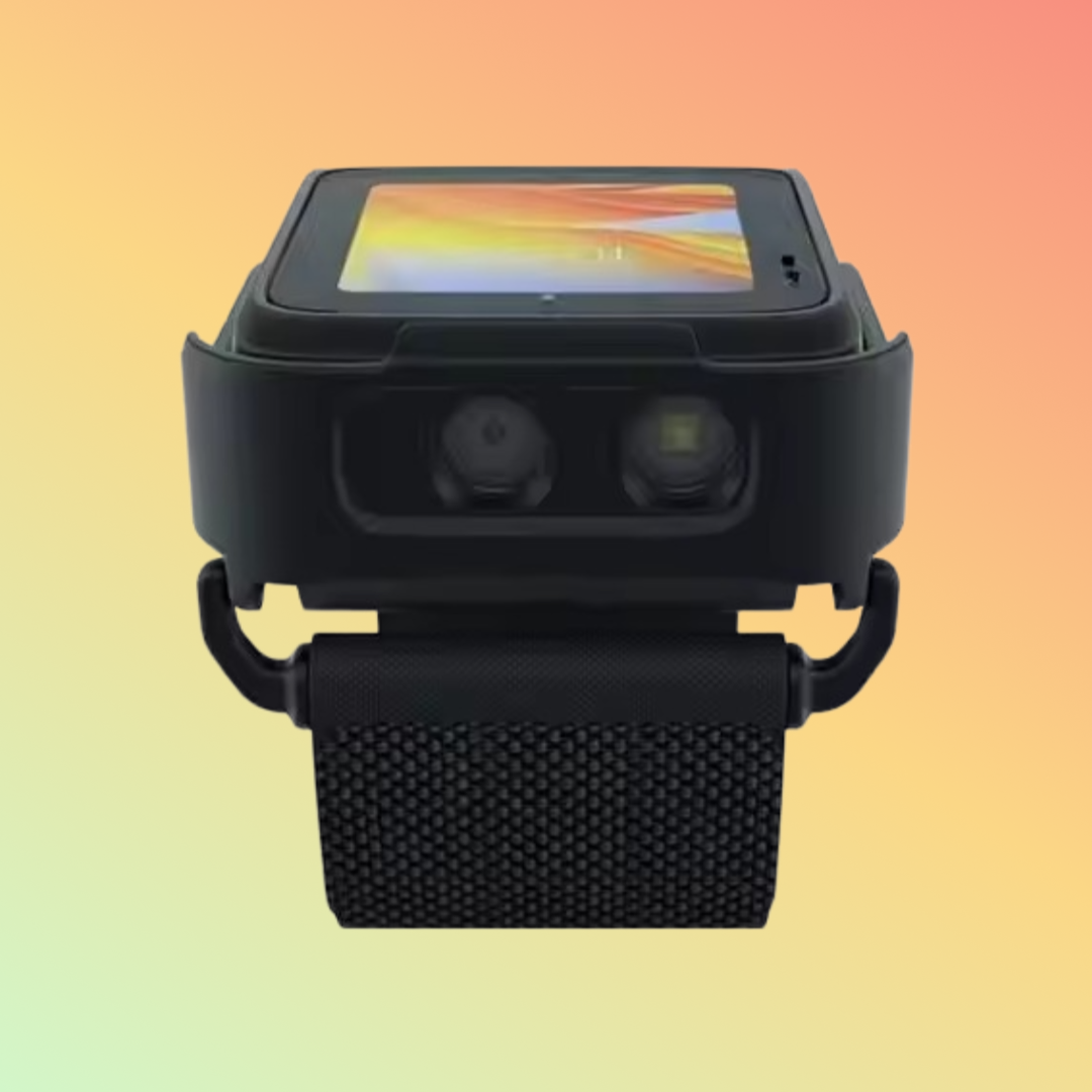 جهاز WS50 Zebra عالي الجودة متعدد الإمكانات، يعمل بنظام Android، كمبيوتر محمول، مسح USB، رموز شريطية أحادية الأبعاد، معصم، يد، أصابع، إدارة المخزون