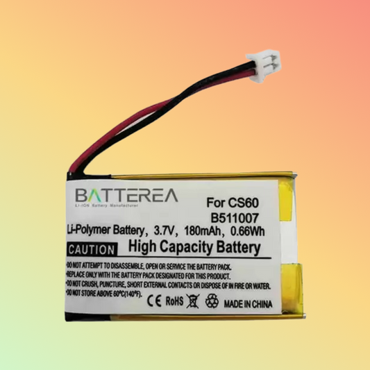 BATTEREA 180mAh 3.7V Bluetooth earphone battery