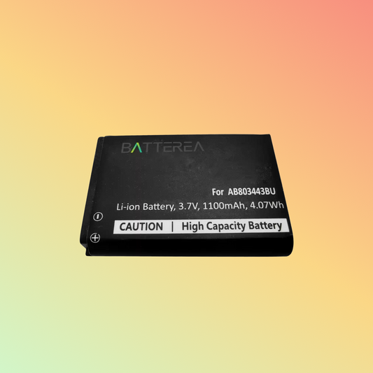 BATTEREA 3.7V 1100mAh battery replacement for Samsung GT-C3350 battery for AB803443BU Li-ion