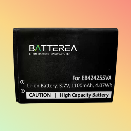BATTEREA 3.7V 1350mAh Wholesale Smart phone battery replacement for Samsung GT-S5360 replaces EB454357VA Li-ion