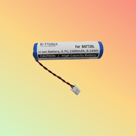 BATTEREA 3.7V 2200mAh replacement for Midland ER200 ER300 Li-ion 3.7V replaces BATT20L
