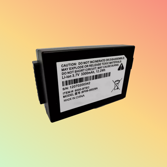 بطارية بديلة 3.7 فولت 3300 مللي أمبير في الساعة لجهاز Honeywell Dolphin 6100 وDolphin 6110 وDolphin 6500، بديلة لجهاز 6000 BTSC، BP06-00028A، ليثيوم أيون