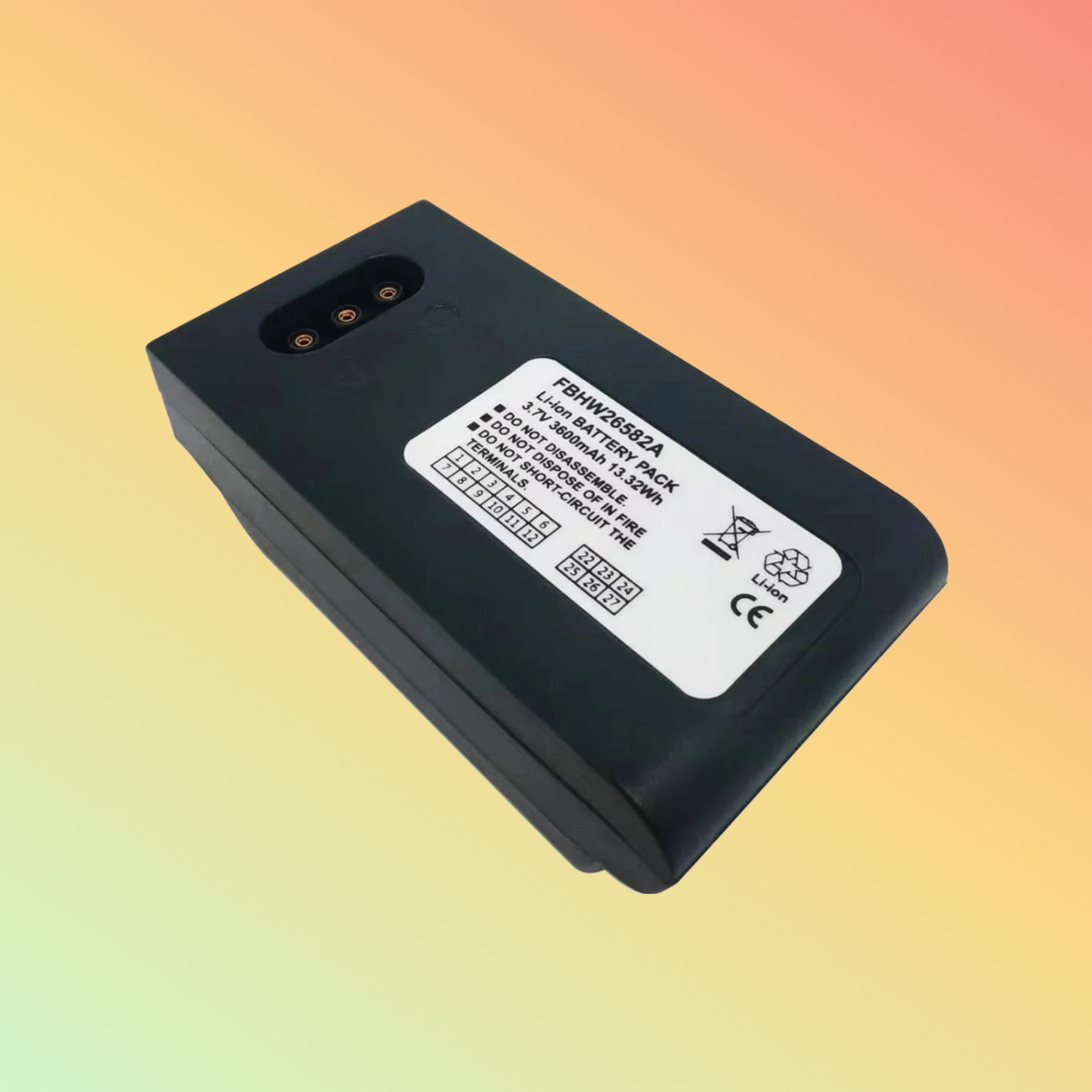 BATTEREA 3.7V 3600mAh Battery replacement for Hoft&Wessel SKEYE.ALLEGRO LS SKEYE.INTEGRAL Li-ion