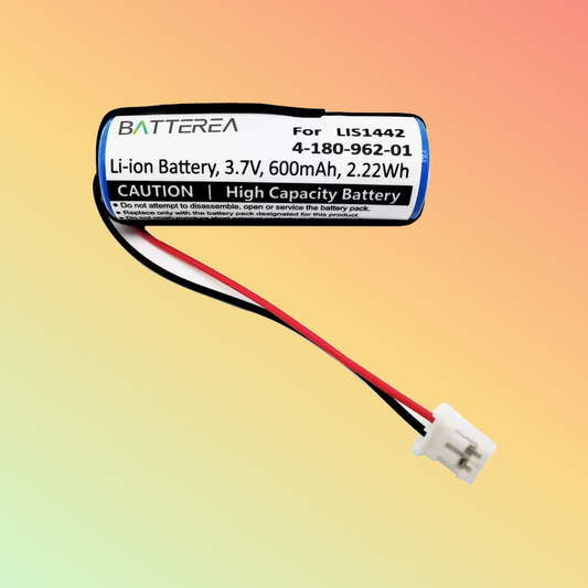 BATTEREA 3.7V 600mAh replacement battery for Sony Playstation Move Navigation battery for LIS1442 4-180-962-01 Li-ion