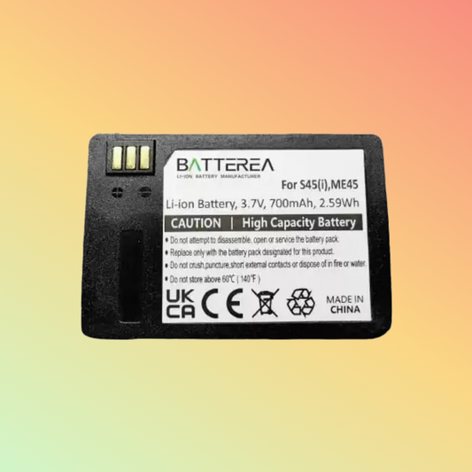 BATTEREA 3.7V 700mAh replacement for Siemens S45(i)/ME45 3618 6618 M45 li-ion