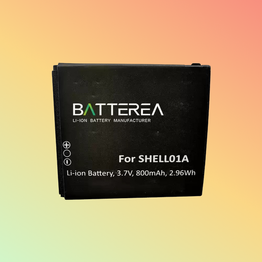 BATTEREA 3.7V 800mAh replacement for Doro PhoneEasy 410 battery for SHELL01A Li-ion