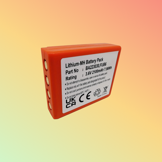 BATTEREA BA223030 Battery Replacement for BA223000, FUB6, BA223030,3.6V 2100mAh,Ni-Mh battery