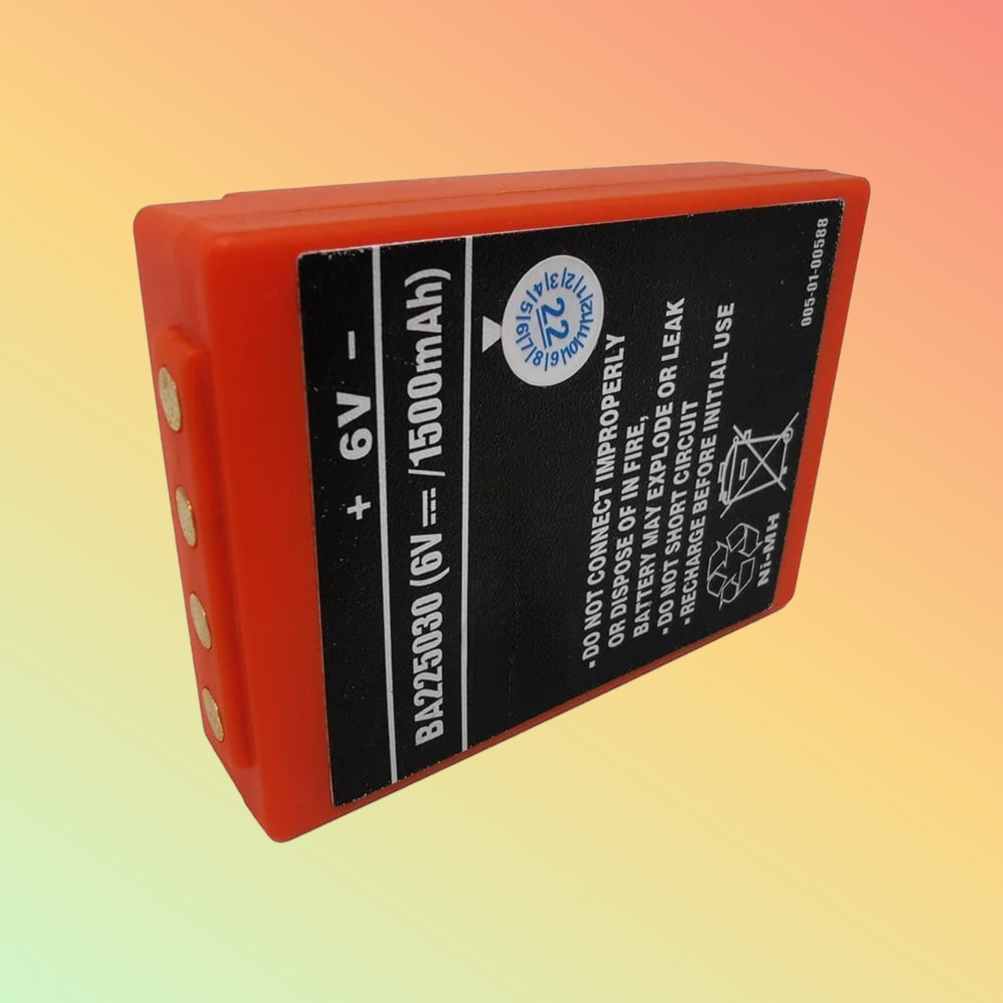 BATTEREA BA225030 Crane Remote Control battery for HBC Radiomatic 6V 1500mAh Ni-Mh battery