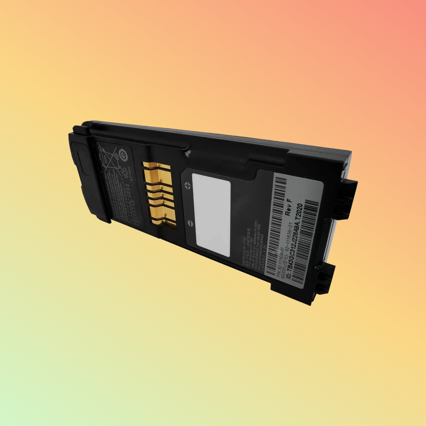 BATTEREA Barcode scanner battery replacement for motorola zebra symbol mc9500 & 9590 series, 3.7V 4800 mah,li-ion,replaces for btry mc95iaba0 and 82 111636 01