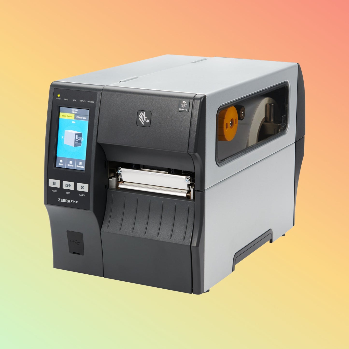 Zebra ZT411R RFID Non Metal Thermal Transfer Printer