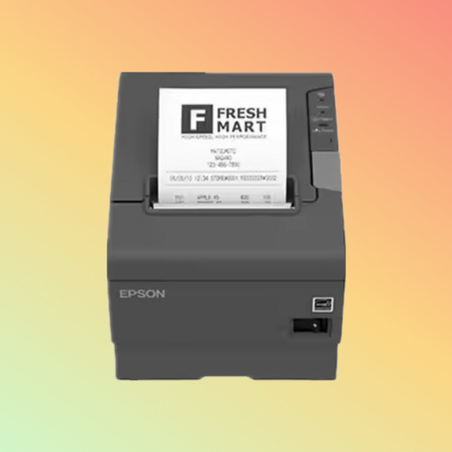 High speed 250MM/S 80mm thermal receipt printer thermal pos printer TM-T88V