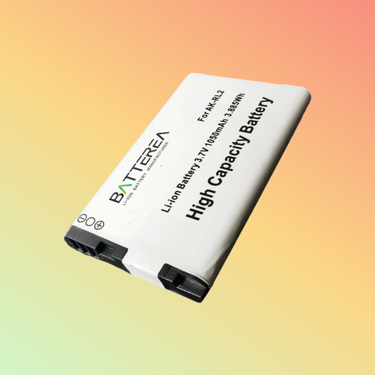 Batterea battery replacement for Emporia Talk Comfort Essence Plus replaces AK-RL2 1050mAh Li-ion 3.7V