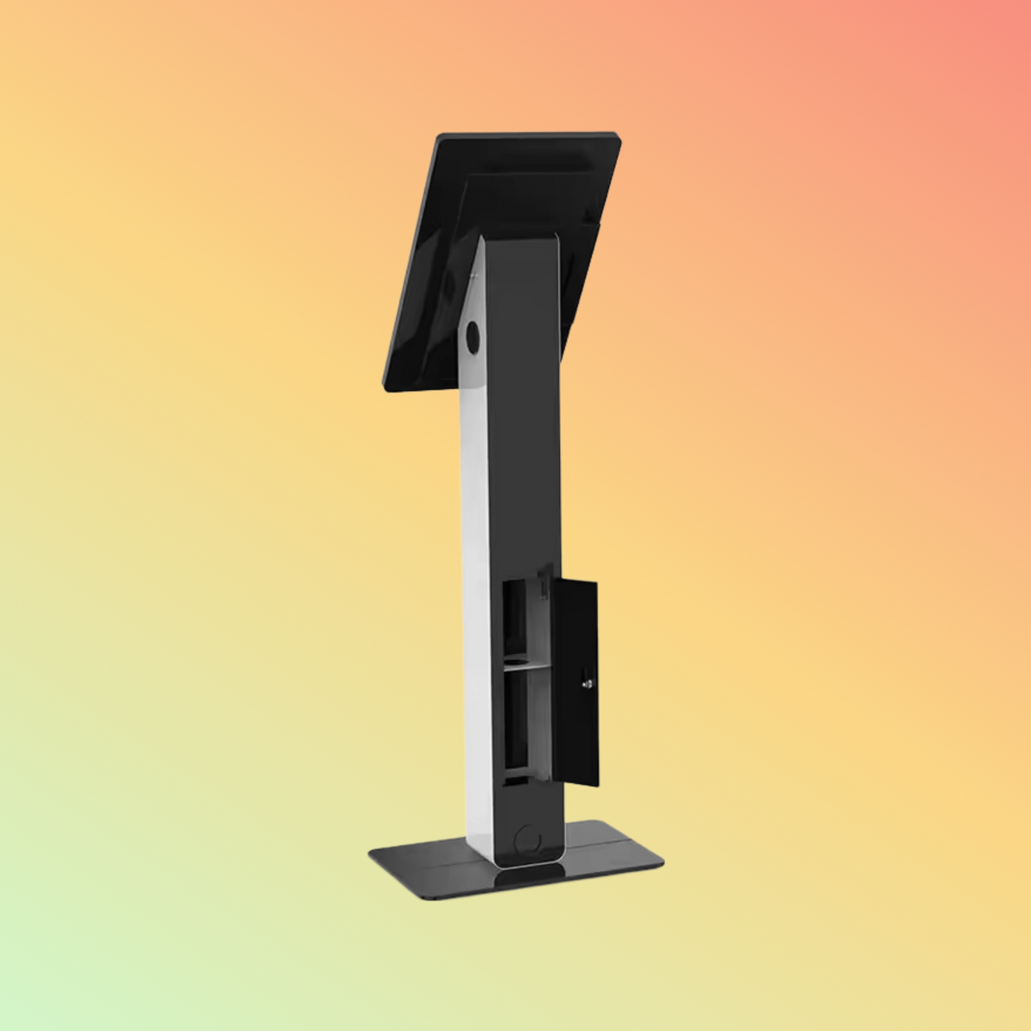 MAKEN 27 Inch Fast Food Restaurant Menu Kiosk Ticket Machine Self Service Payment Ordering Restaurant All In One Kiosk