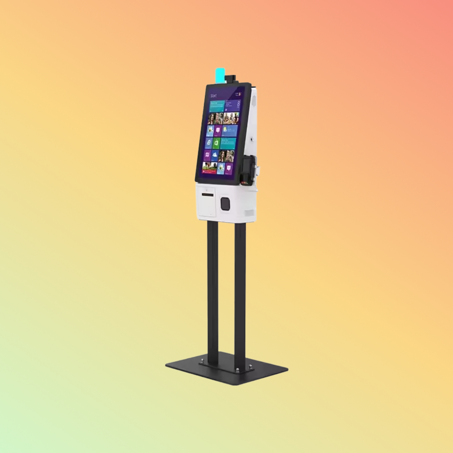 MAKEN Automatic touch screen self-service payment kiosk food self ordering machine for restaurant