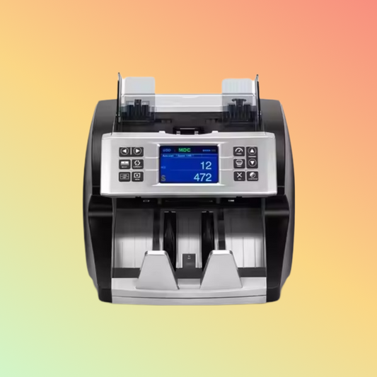 NUMEN portable money counting ticketing machine and counterfeit inspection detector led note counting machine