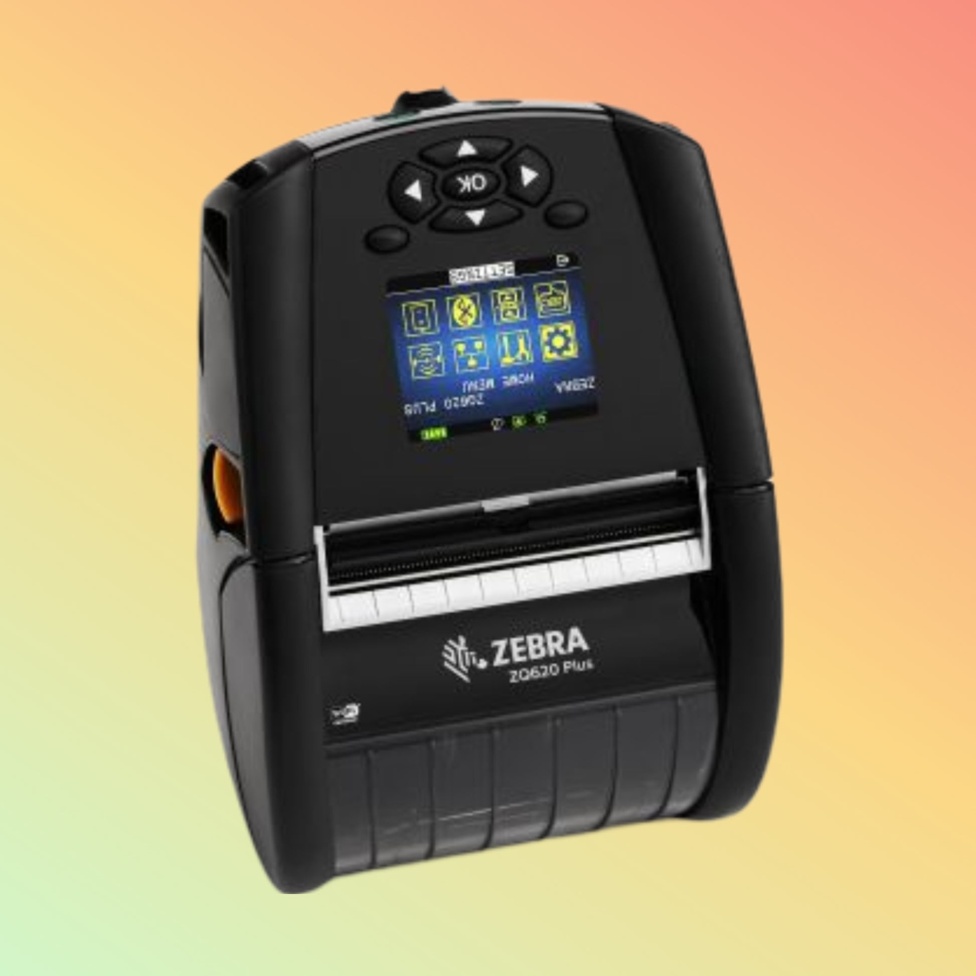 "Zebra ZQ620 Plus lightweight design, ideal for mobile healthcare professionals."