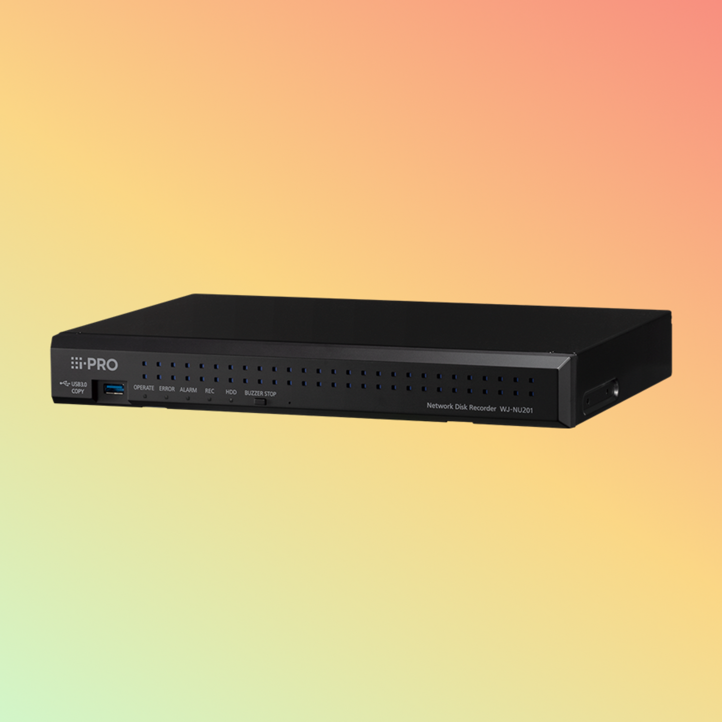 Panasonic Connect WJ-NU201KG New higher secure level and easy installation NVRs with a build-in PoE+ switch