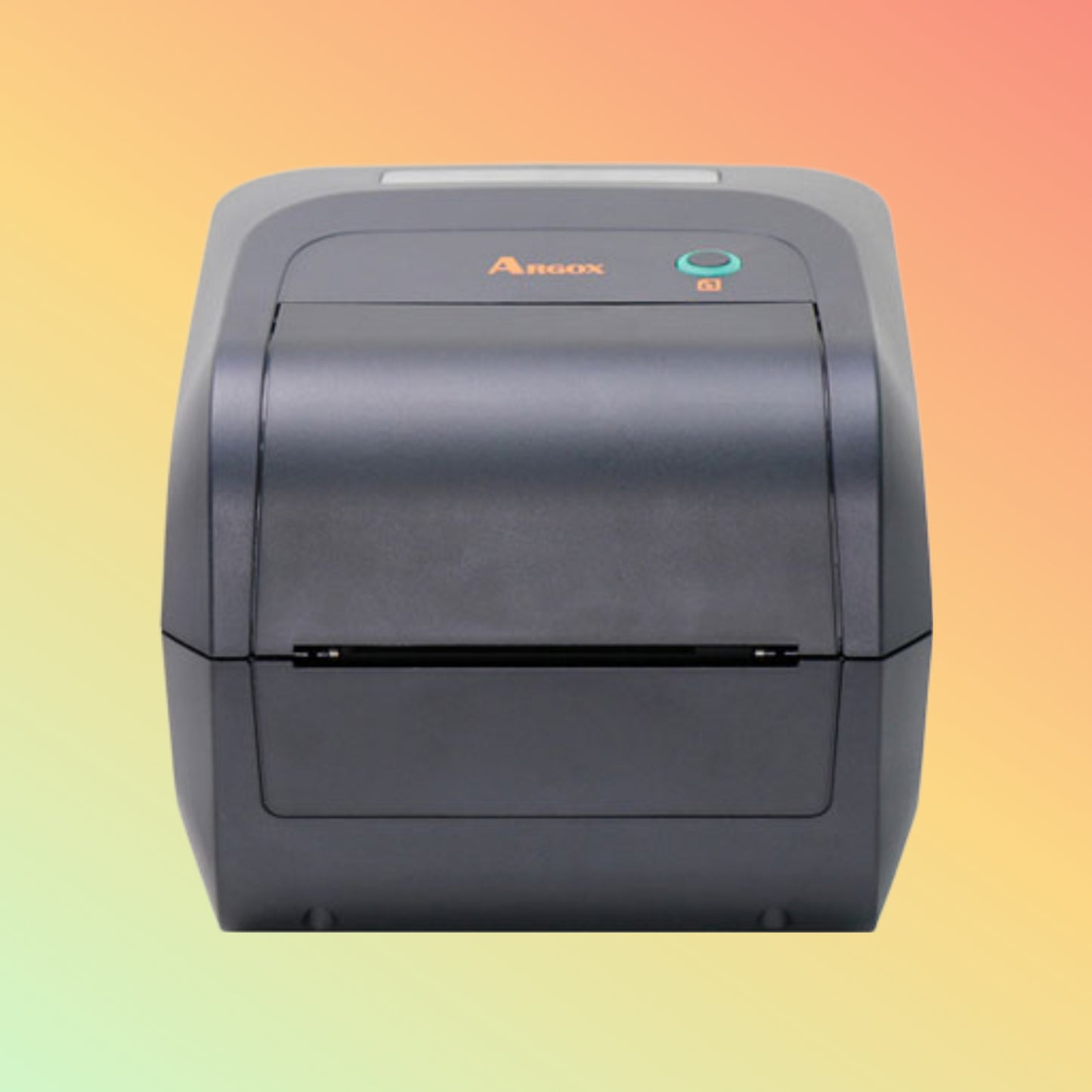 "Argox O4-250 printing high-resolution barcode labels with precision."