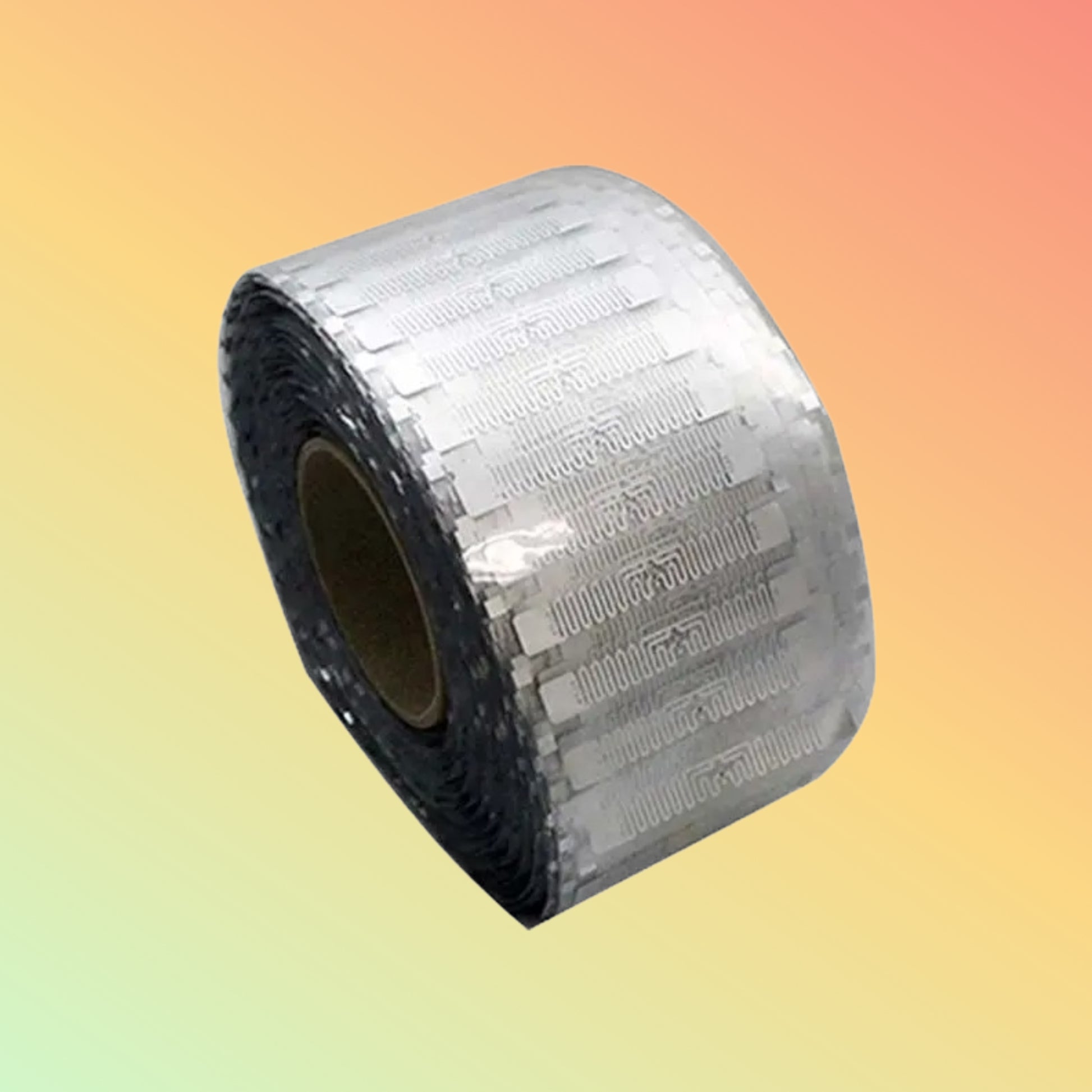 Weatherproof OSrfid RFID 9630 H3 Label used in industrial asset management.