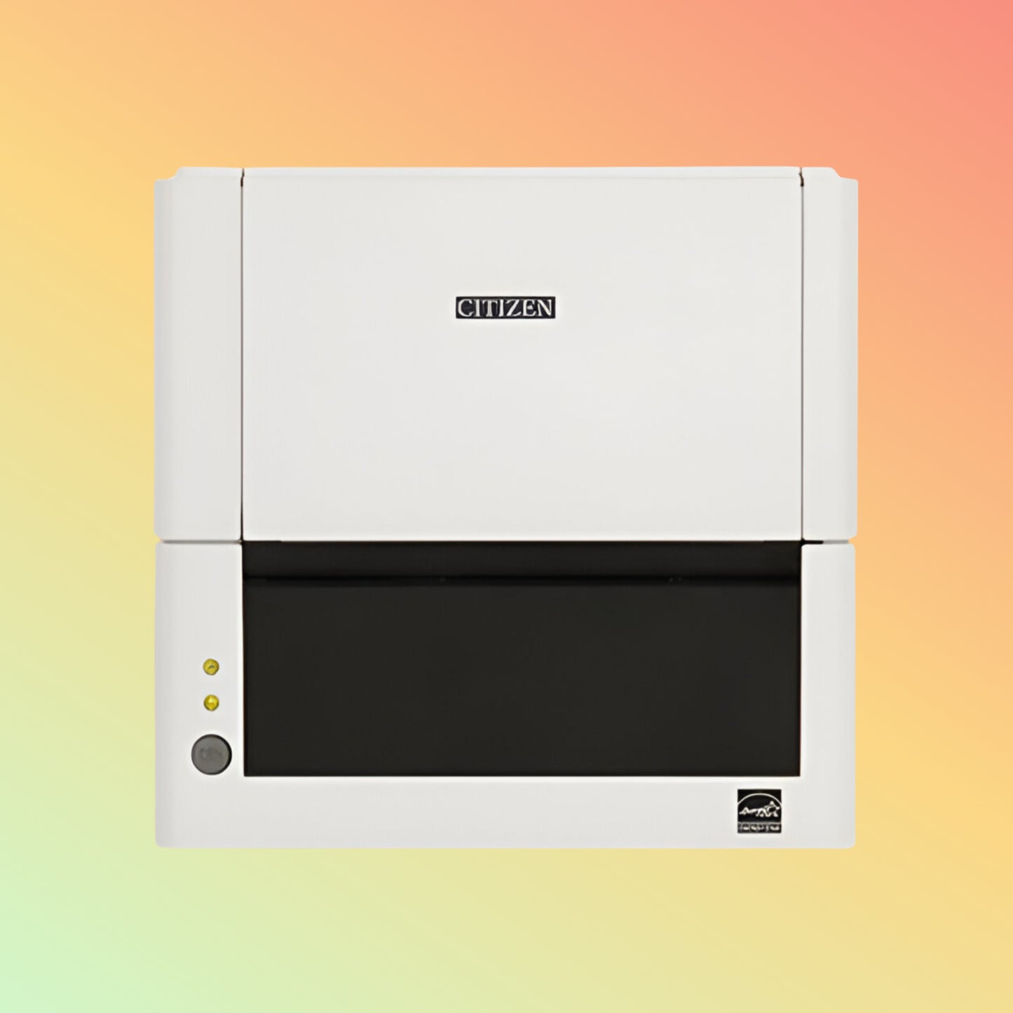 Easy-loading thermal paper roll in Citizen CL-S331 printer.