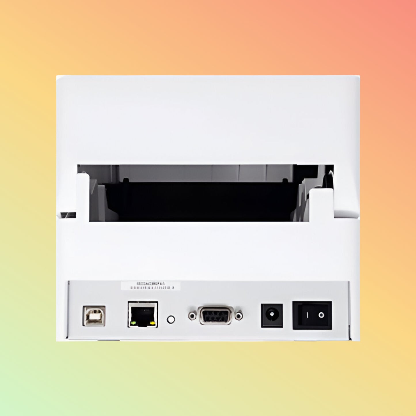 Close-up of Citizen CL-S331 printer control panel and buttons.