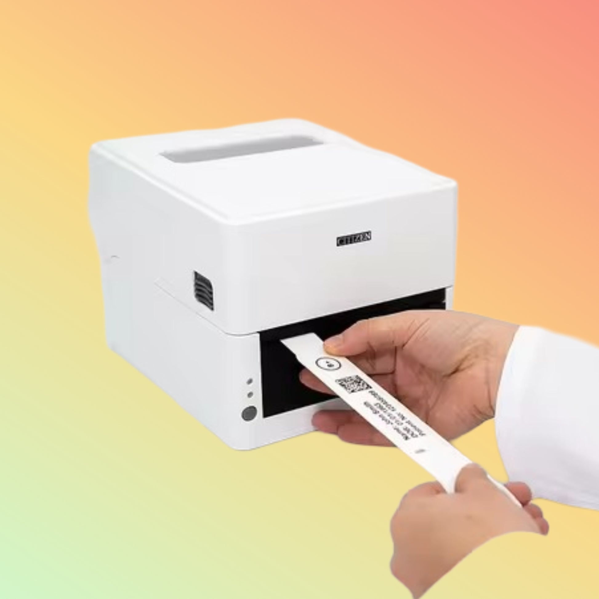 Compact Citizen CL-S331 thermal printer ideal for retail labels.