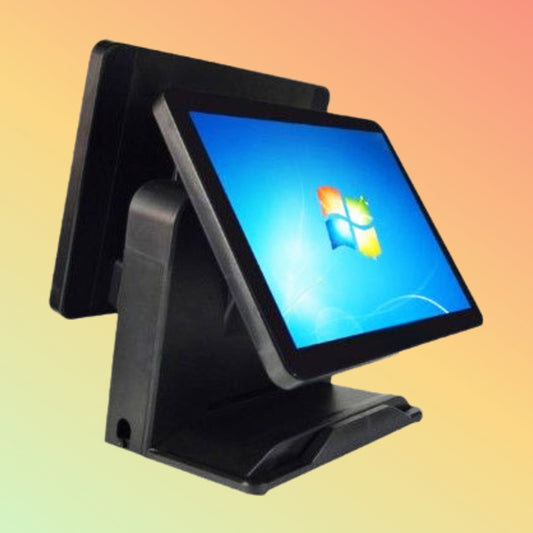 NEOPOS NP-R318 Front View With Dual Display POS Terminal