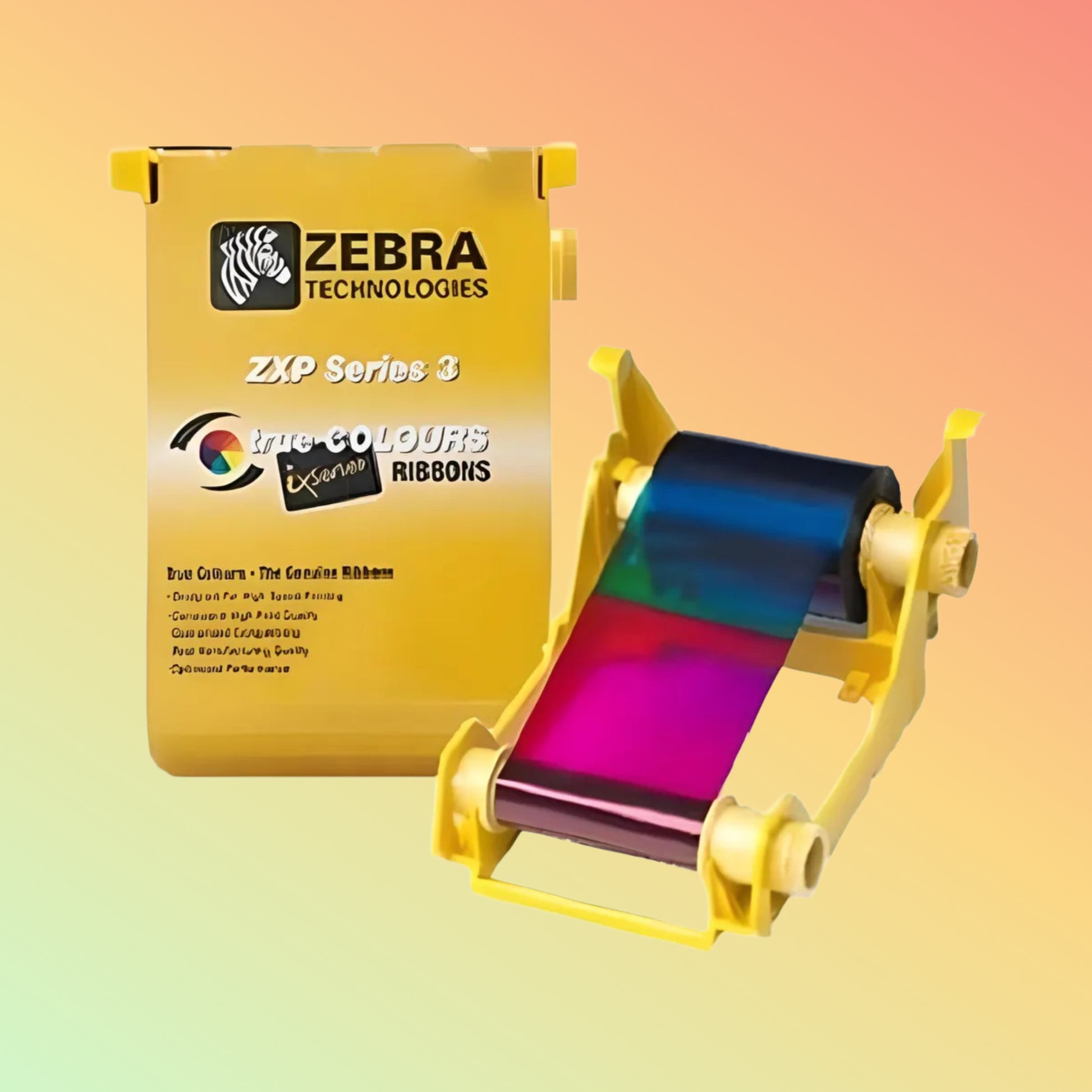 Zebra genuine YMCKO - 200 vibrant card prints