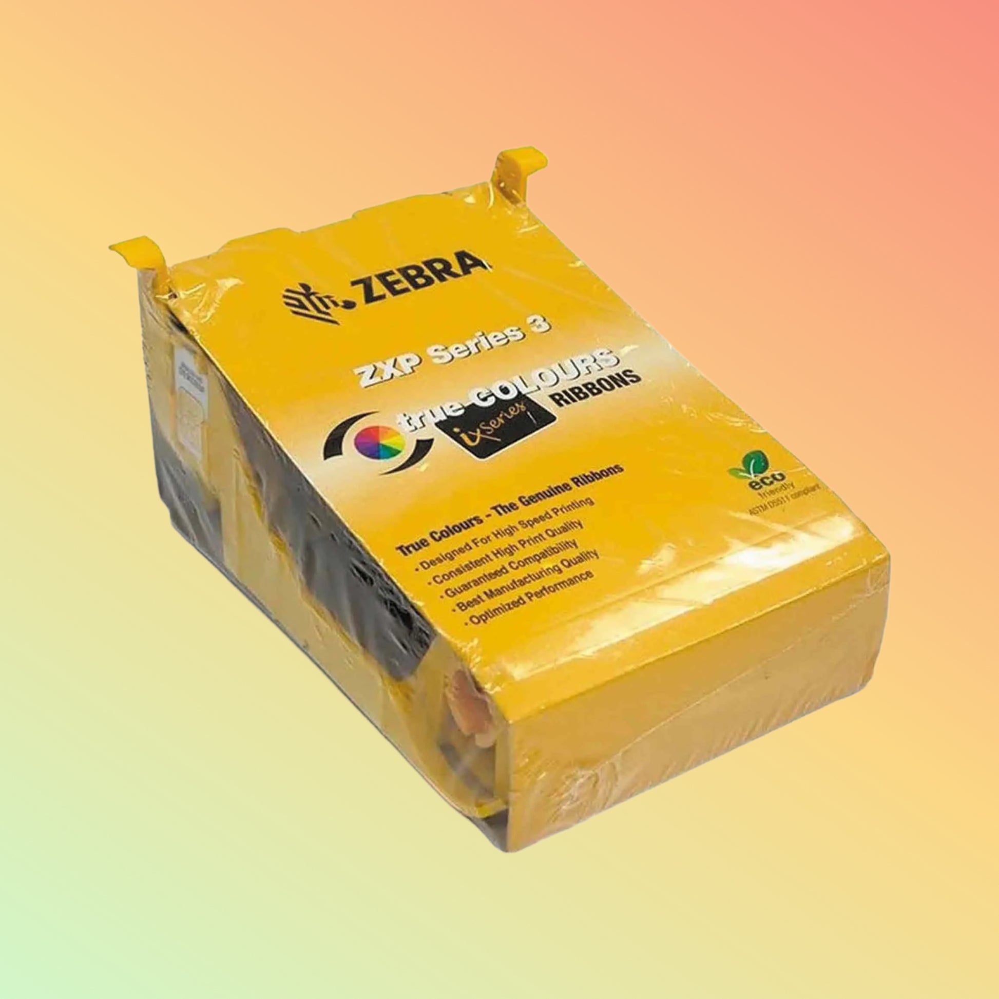 Load-N-Go YMCKO ribbon installation for ZXP3