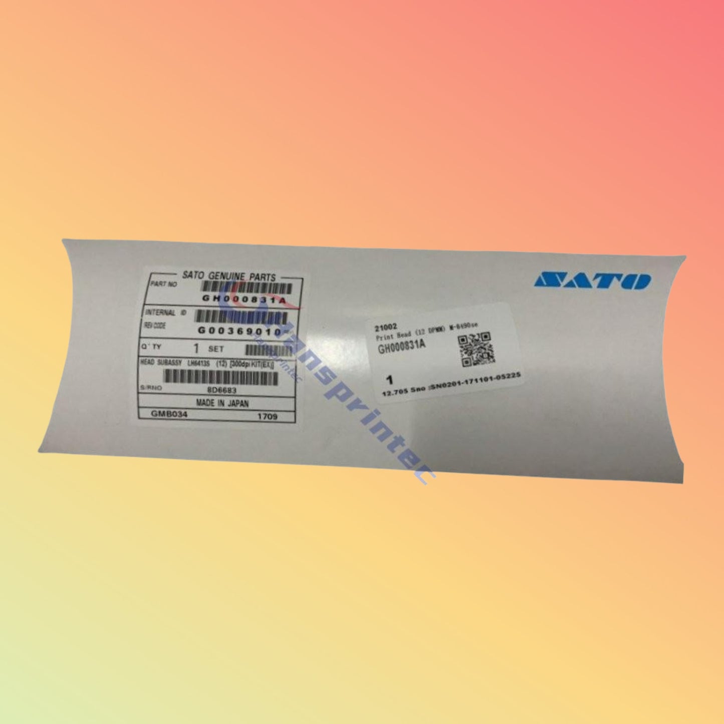 SATO Printhead GH000831A for Thermal Label Printer M8490SE CL412 305dpi