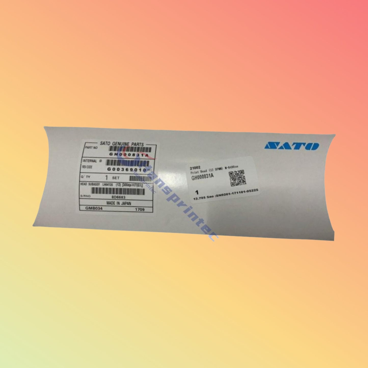 SATO Printhead GH000831A for Thermal Label Printer M8490SE CL412 305dpi
