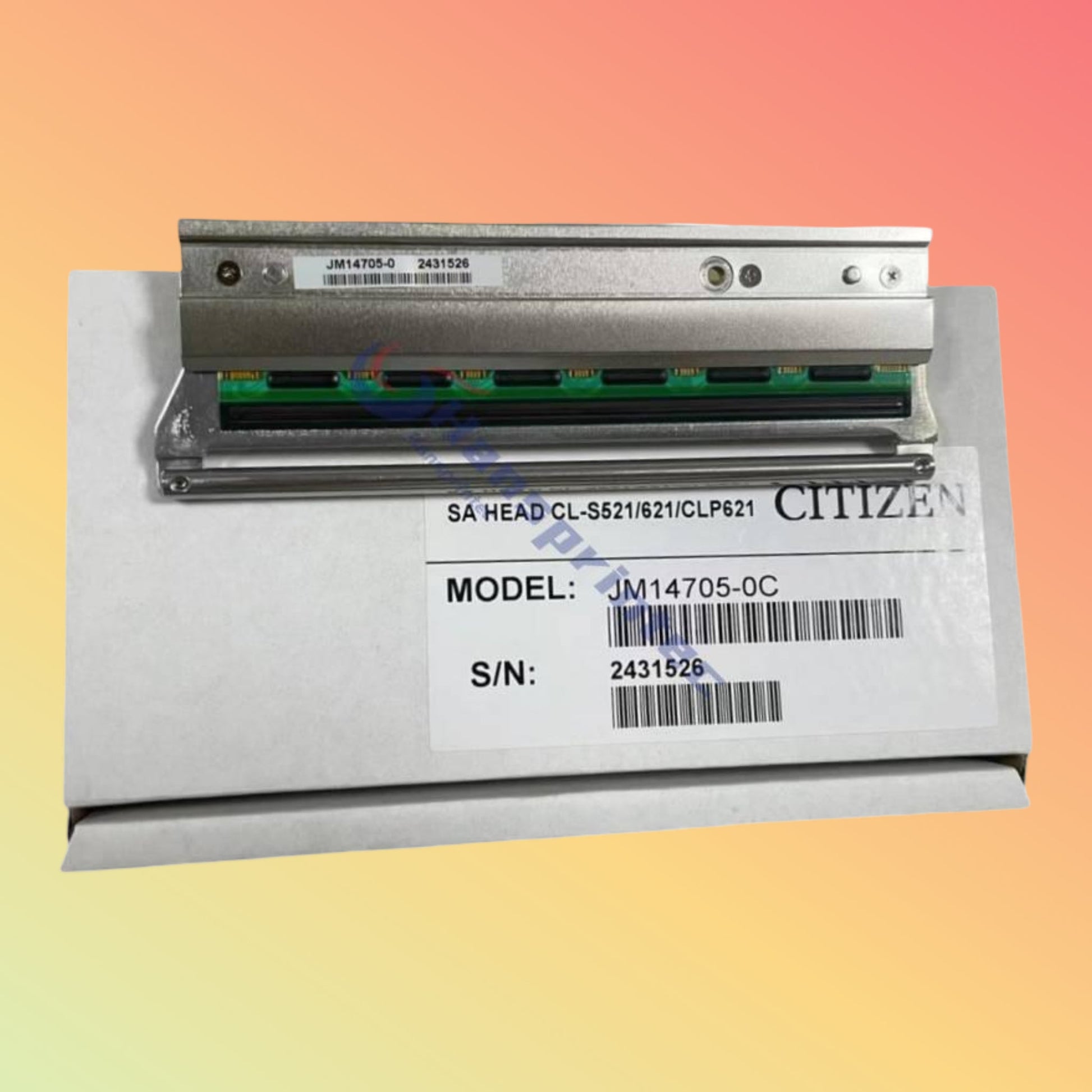 Genuine Printhead JM14705-0C for Citizen Label Printer CL-S521/621/CLP621 203DPI
