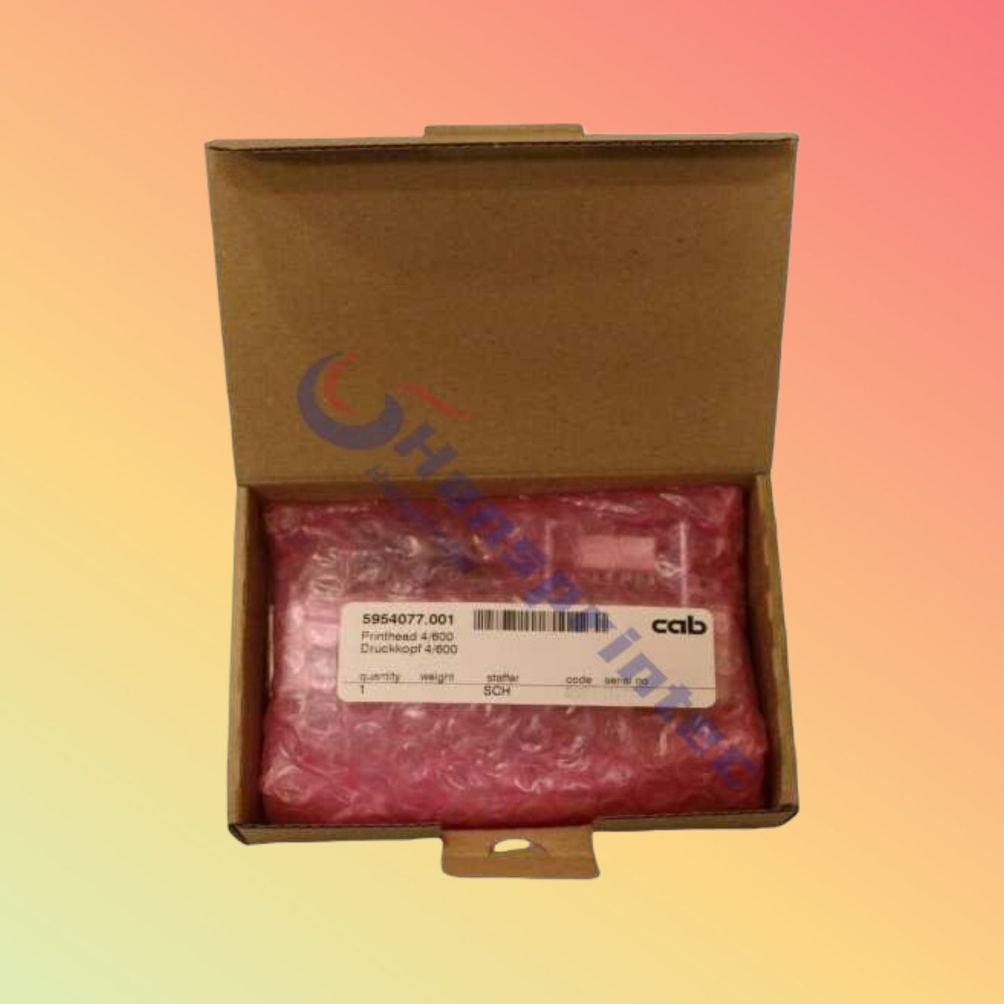 लेबल थर्मल प्रिंटर A4+ 600DPI के लिए CAB प्रिंटहेड 5954077.001