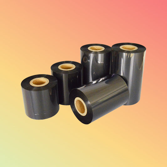 चीन फैक्टरी कस्टम थर्मल ट्रांसफर रिबन मोम राल