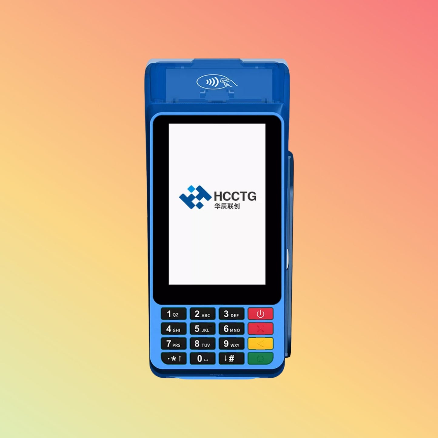 4 Inch Touchscreen Linux 4G WiFi EMV PCI Handheld POS Terminal for Banking Z60L