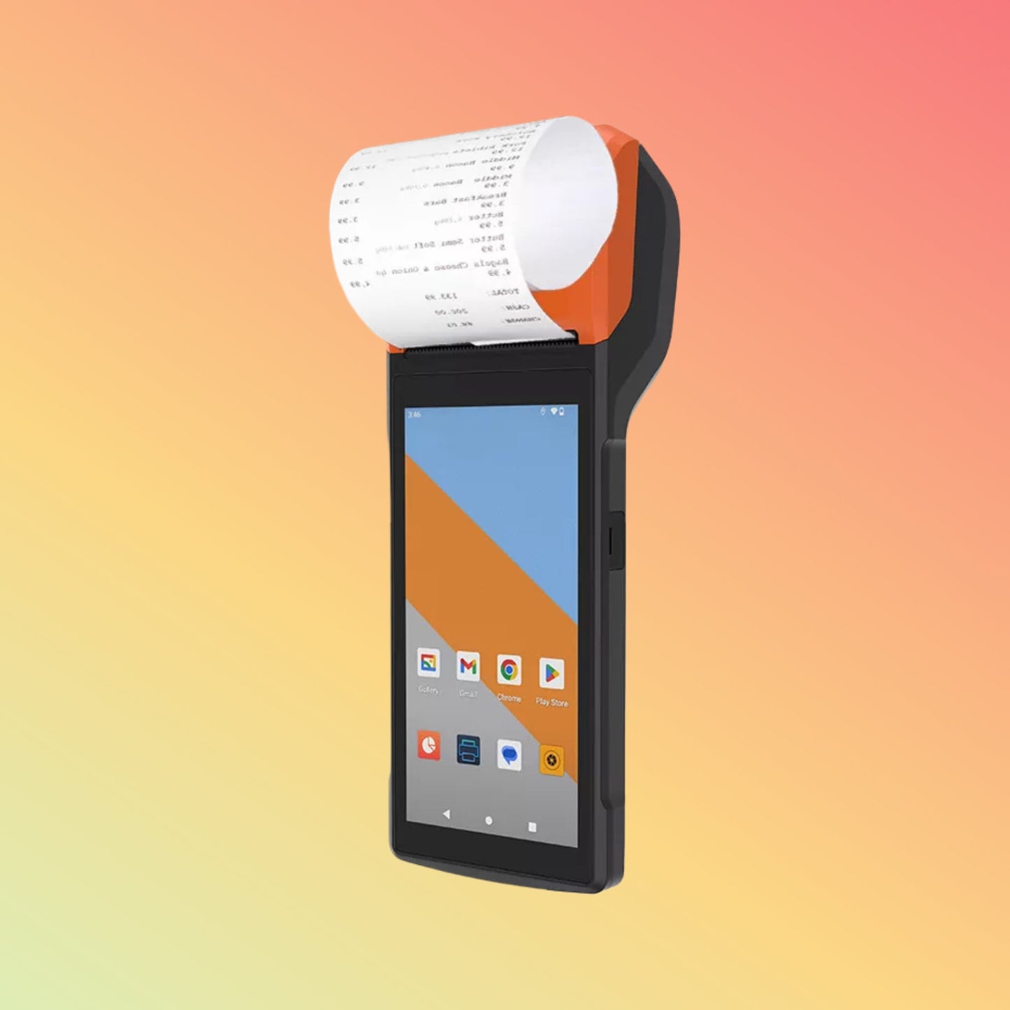 5.5 इंच 4G WiFi GPS स्मार्ट Android13 हैंडहेल्ड POS टर्मिनल मशीन R330