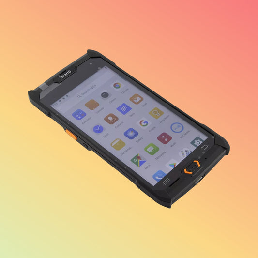 ماسح باركود صناعي أحادي/ثنائي الأبعاد يعمل بنظام بلوتوث وواي فاي وأندرويد 9.0، جهاز محمول باليد C50 Plus