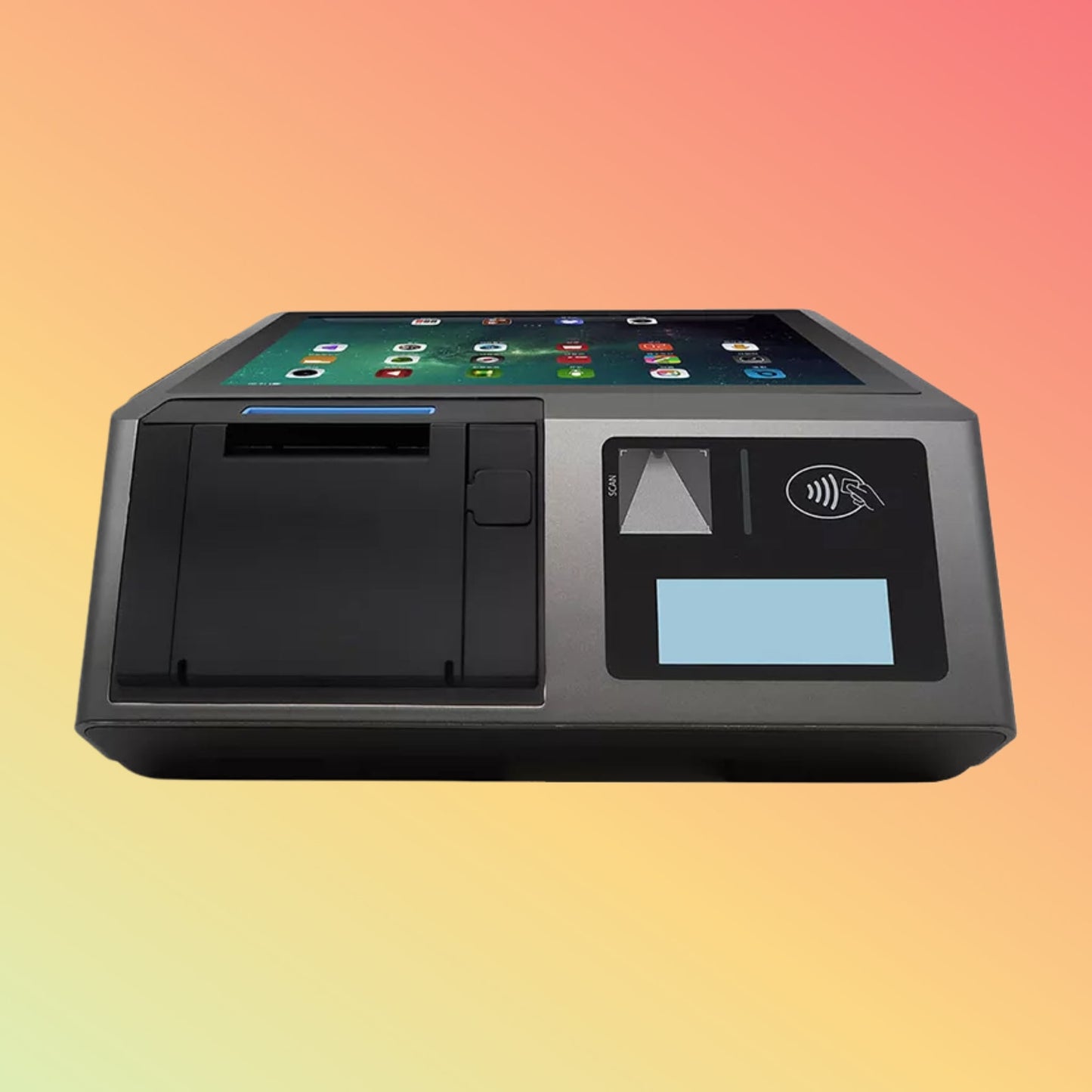 10.1 Inch Affordable Android 11 Desktop Wireless Touch Screen Smart POS Terminal With Multi Card Reader HCC-A1180A